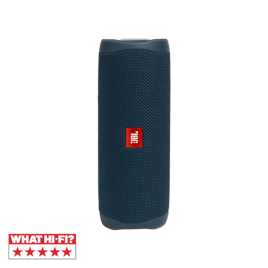 JBL Flip 5 - Blue - Portable Waterproof Speaker - Hero